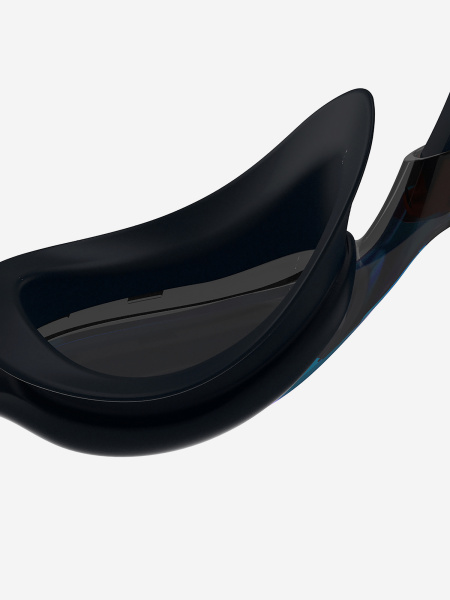 Очки для плавания Speedo Vue Mirror (зеркальные; черный/оранжевый/сиреневый)